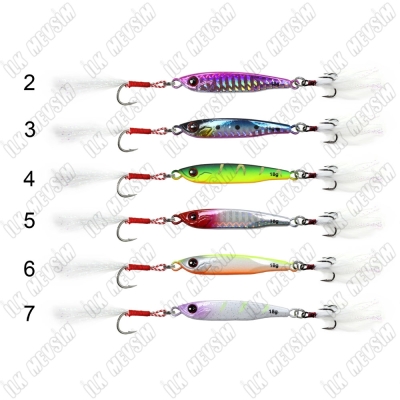 Captain 3617 Small Hunter 6,3cm 18gr Jig Yem - 2