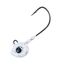 Daiwa Gekkabijin SW Light SS #8 Red Glow Jig Head - Daiwa