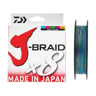 Daiwa J-Braid 8B Multicolor 500m İp Misina - 1