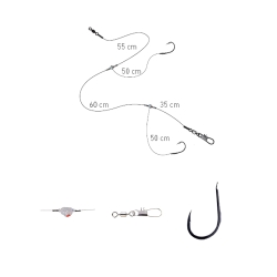 Daiwa Rig Boat Crossbead RBCB23 Hazır Takım - Daiwa