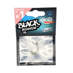 Fiiish Black Minnow BM70/1 BM038 4X Jig Head İğnesi - Fiiish