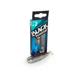 Fiiish Black Minnow BM90/2 2X+2 Double Combo Search Silikon Yem - Fiiish