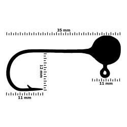 Fishika 2500 #1 7,5gr Jig Head - 2