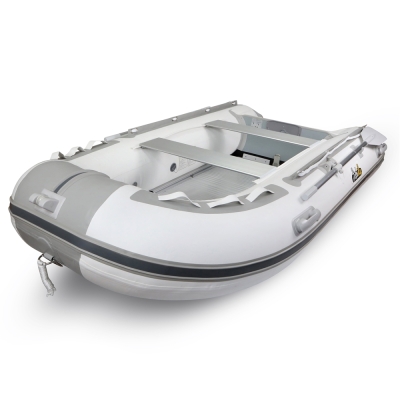 Fishika 330cm Beyaz Alüminyum Taban Omurgalı Şişme Bot - 2
