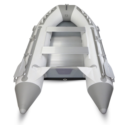 Fishika 370cm Beyaz Alüminyum Taban Omurgalı Şişme Bot - 3