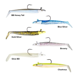 Fujin Zand Eel 11cm 7gr ve 14gr Double Body ve Jig Head Silikon Yem - FUJIN