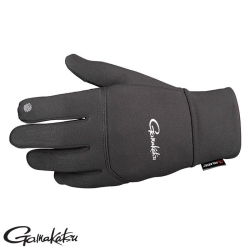 Gamakatsu G-Power Siyah Balıkçı Eldiveni - Gamakatsu