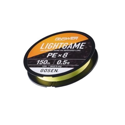 Gosen Answer Light Game 8B Coctail Yellow 150m İp Misina - 3