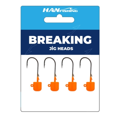 Hanfish Breaking Orange 1,8gr Jig Head - 1