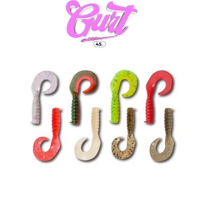 Hanfish Gurt 4,5cm Mix-2 Silikon Yem - 1