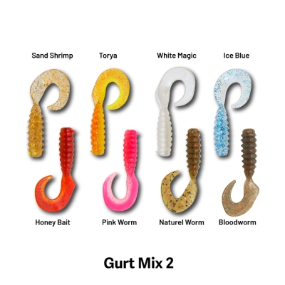 Hanfish Gurt 7cm Mix-2 Silikon Yem - 1