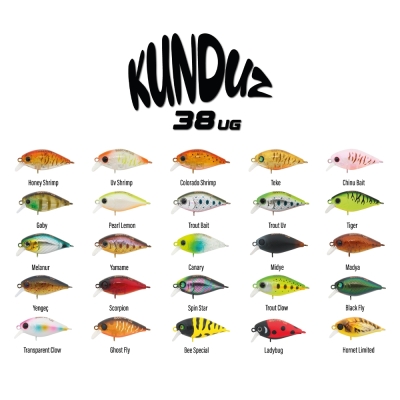 Hanfish Kunduz UG 3,8cm 4gr Maket Yem - 1