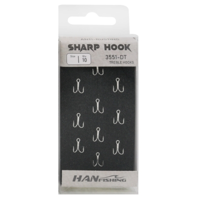 Hanfish Sharp Hook Üçlü İğne - 1