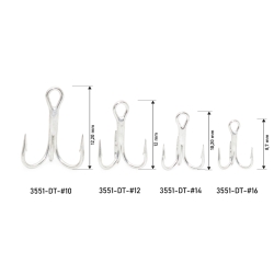 Hanfish Sharp Hook Üçlü İğne - 2