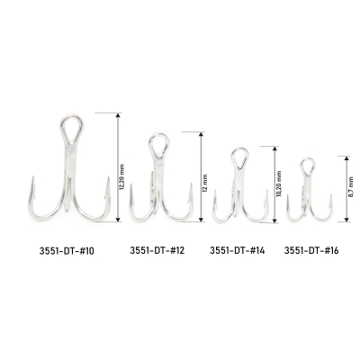 Hanfish Sharp Hook Üçlü İğne - 2