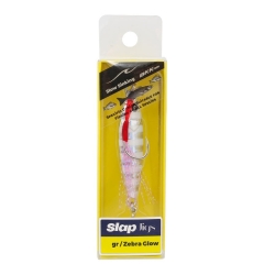 Hanfish Slap Special Zebra Glow Jig Yem - Hanfish