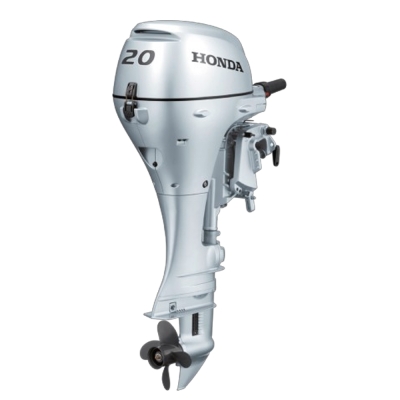 Honda BF 20 HP Uzun Şaft Marşlı Manuel Benzinli Deniz Motoru - 1