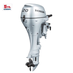 Honda BF 20 HP Uzun Şaft Marşlı Manuel Benzinli Deniz Motoru - 2