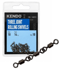 Kendo Three Joint Rolling Swivels - Kendo