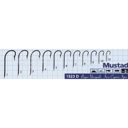 Mustad 1523D 100'lü Olta İğnesi - 2