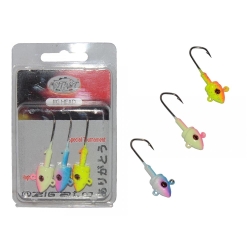 Mutant 6412 Rigato Body Mix Color Jig Head - Mutant