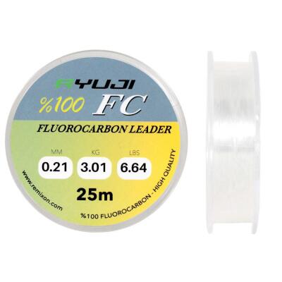 Ryuji %100 FC 25m Fluoro Carbon Leader Misina - 2