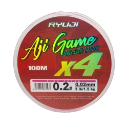 Ryuji Aji Game 4B Pink 100m İp Misina - Ryuji