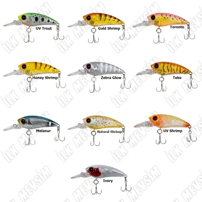 Ryuji Deep Killer 4cm 3,4gr Maket Yem - 2