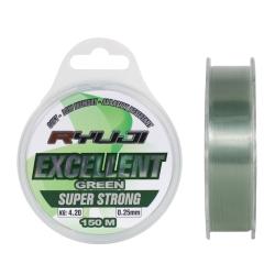 Ryuji Excellent Green 150m Monofilament Misina - Ryuji