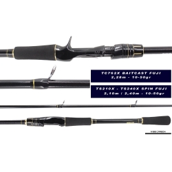 Ryuji Fuji 210 cm 10-50 gr Spin Kamış - 3