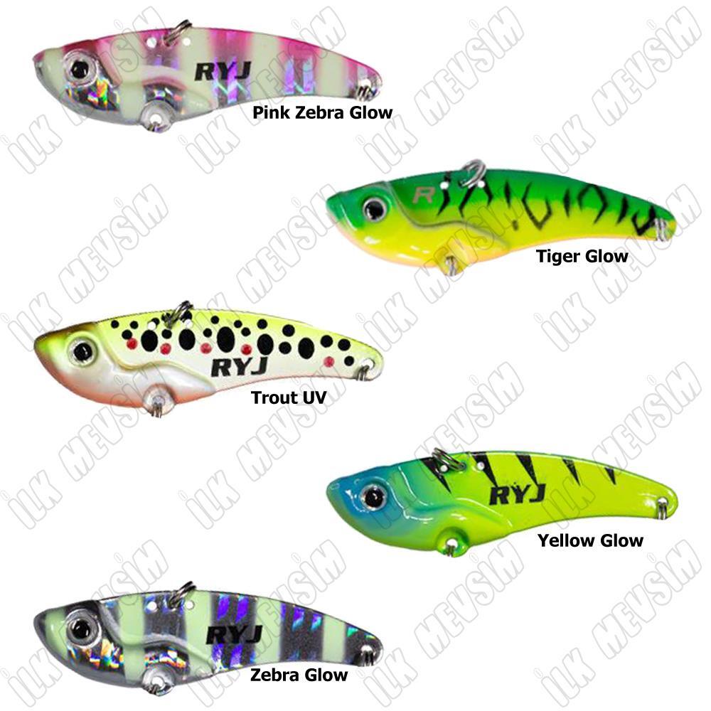 Ryuji Mirror VIB 4,5cm 9gr Vibrasyon Yem Jig Yemler Ryuji Mirror VIB