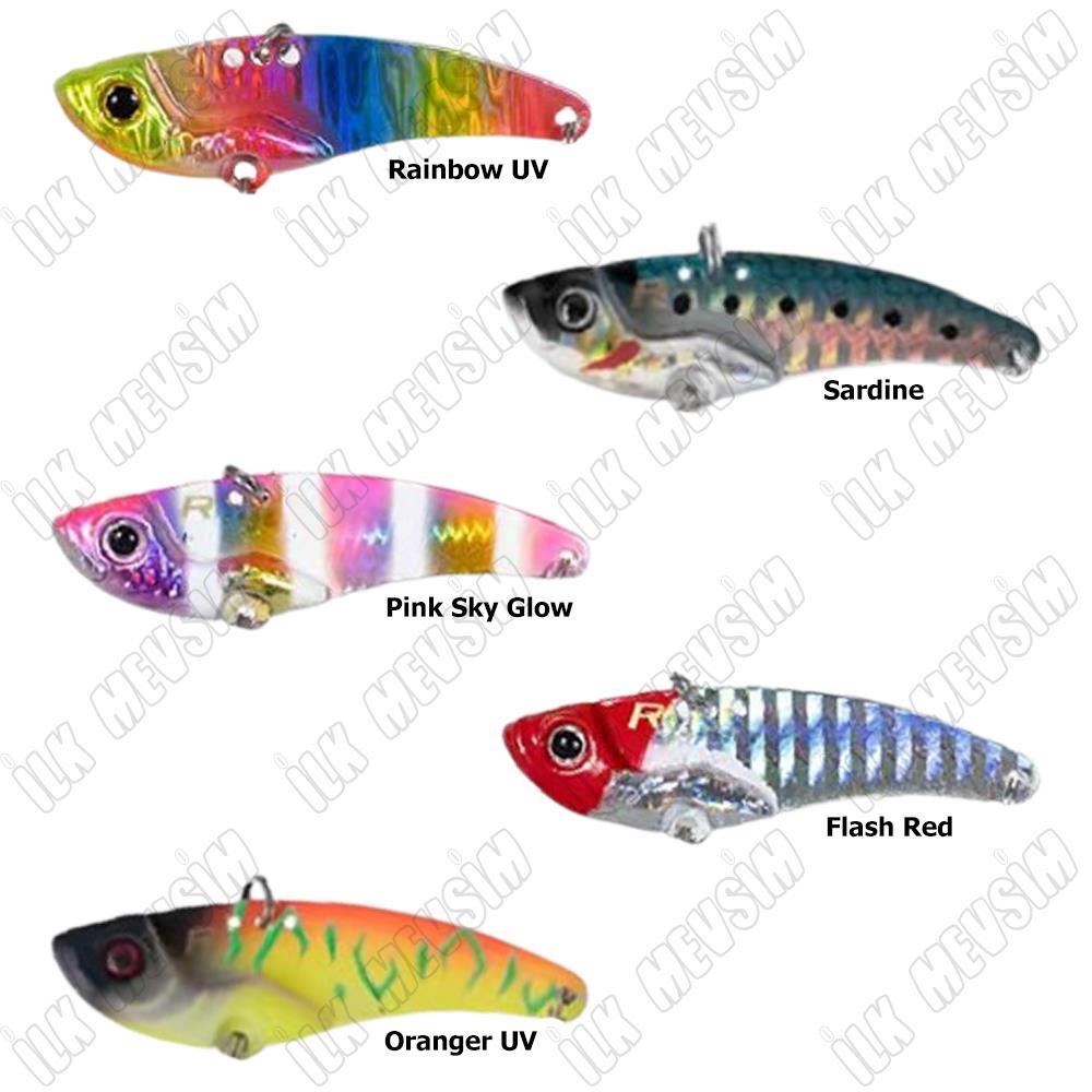 Ryuji Mirror VIB 4,5cm 9gr Vibrasyon Yem Jig Yemler Ryuji Mirror VIB