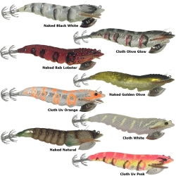 Savage gear 3D Shrimp Egi Jig#3 9cm 23gr Kalamar Zokası - Savage gear