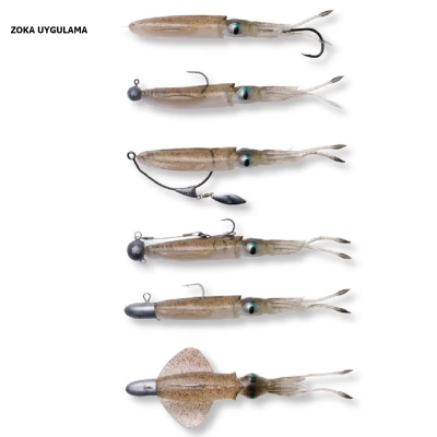 Savage gear 3D Swim Squid 18cm 32gr 2 Adet Silikon Yem - 2