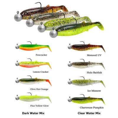 Savage Gear Cannibal Shad 4+4 6,8cm 8gr Silikon Yem - 2