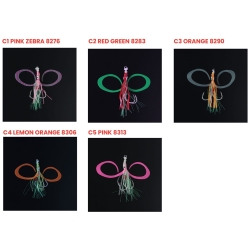 Seabor Octopus SBR03C8 11cm #2/0 Assist İğne - Seabor