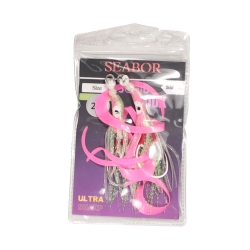 Seabor Octopus SBR03C8 11cm #2/0 Assist İğne - 3