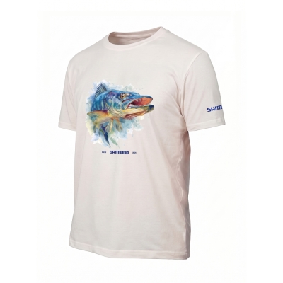 Shimano Beige Pike T-Shirt - 2