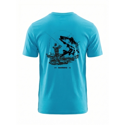 Shimano Blue Barracuda T-Shirt - 3