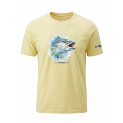 Shimano Yellow Leerfish T-Shirt - Shimano