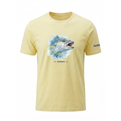 Shimano Yellow Leerfish T-Shirt - 1