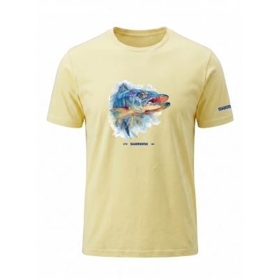 Shimano Yellow Pike T-Shirt - 1