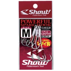 Shout Powerful Spare Hook İkili İğne - Shout