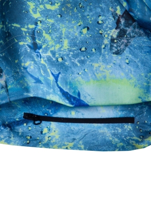 Stafu Pro Bogeyman Shark Blue Lime Bandana - 4