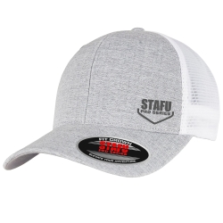 Stafu Pro One Ten Gri Beyaz Şapka - Stafu Pro