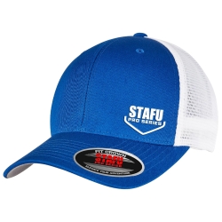 Stafu Pro One Ten Mesh SaksMavi Beyaz Şapka - Stafu Pro