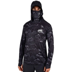 Stafu Pro Stratos Kapüşonlu Frenzy Black Performans T-Shirt - Stafu Pro